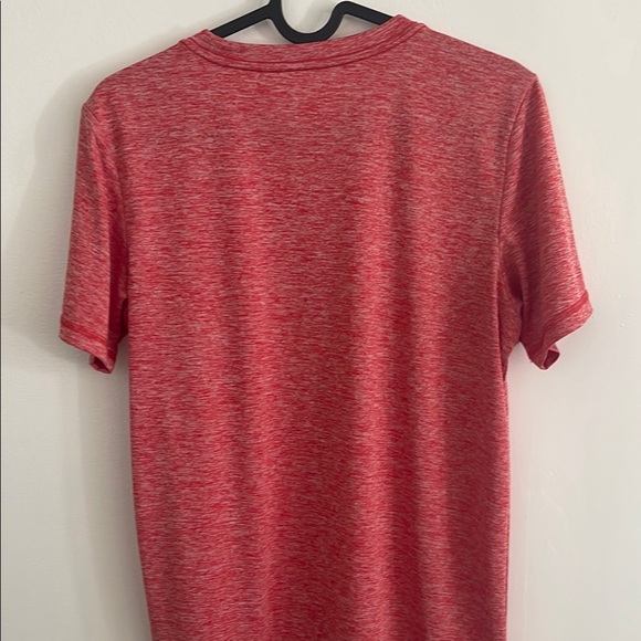 adidas Red and Black Kids Short Sleeve Tee - Picture 4 of 4
